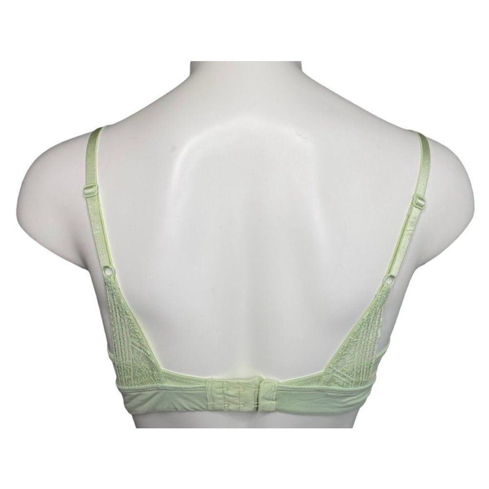 Auden Bralette Women's XXL 2XL Light Green Lace Light-Pad‎ Adjustable LIned NEW - Picture 4 of 10